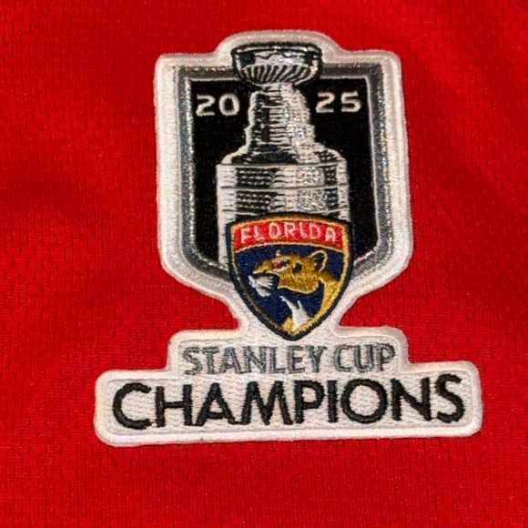 Florida Panthers Sergei Bobrovsky Fanatics 2025 Stanley Cup Jersey Men’s XL NWT - Picture 10 of 14